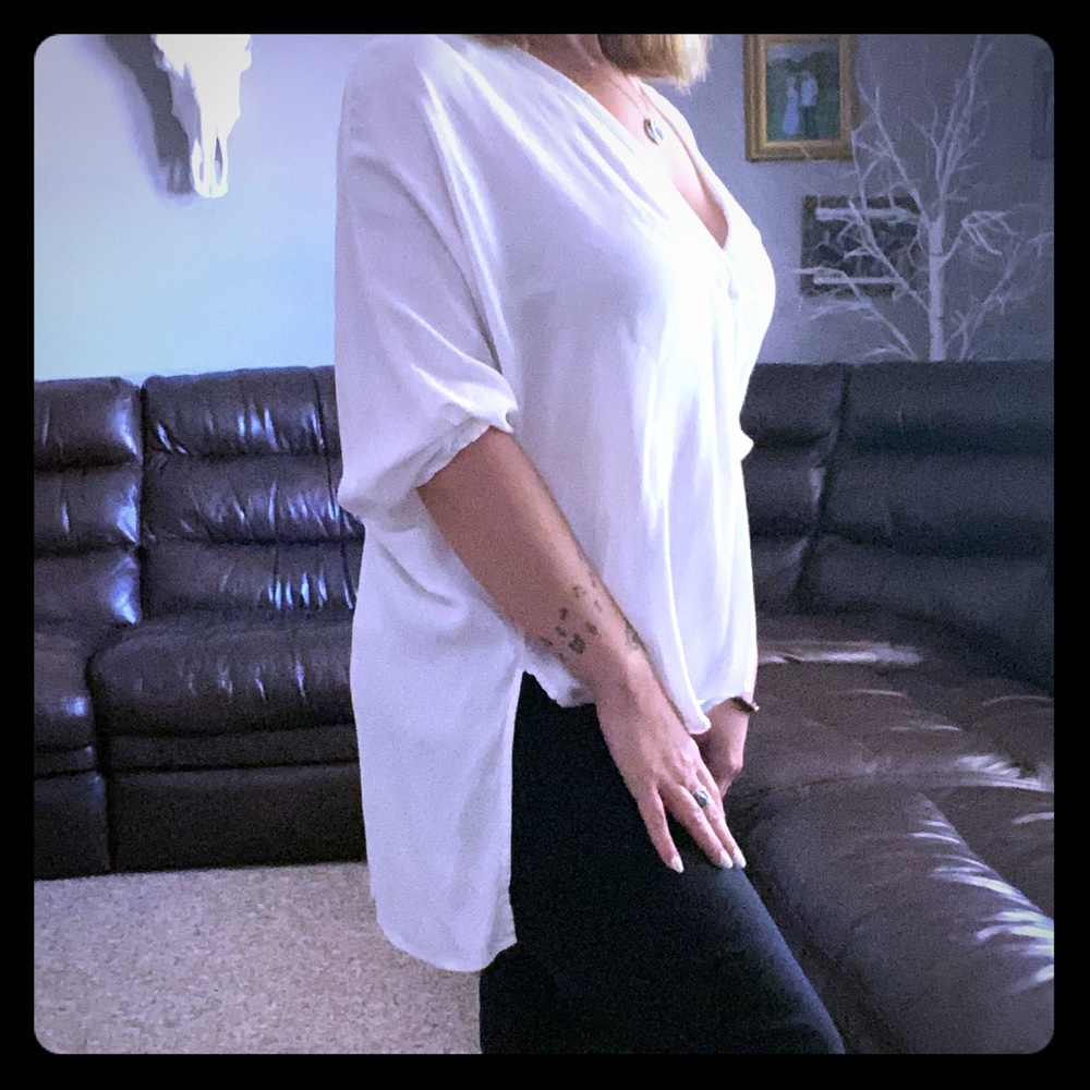 EUC Hi Low Blouse F21